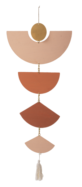 Terracotta Geo Wall Decor