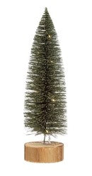 LED Plastic Bottle Brush Tree