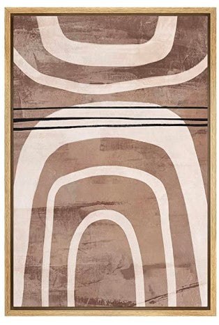 Mid Century Geometric Art