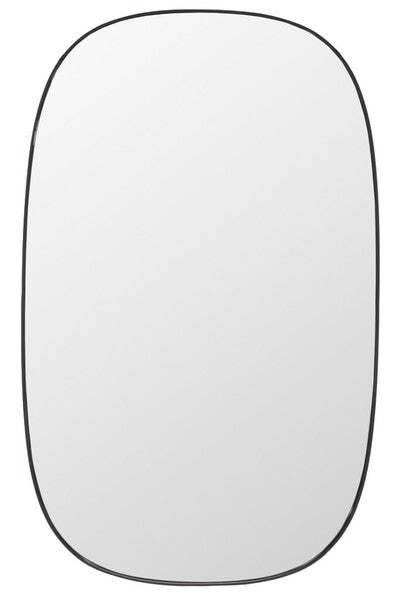 Oval Silhouette Wall Mirror