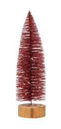 LED Plastic Bottle Brush Tree